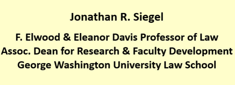 Jonathan Siegel